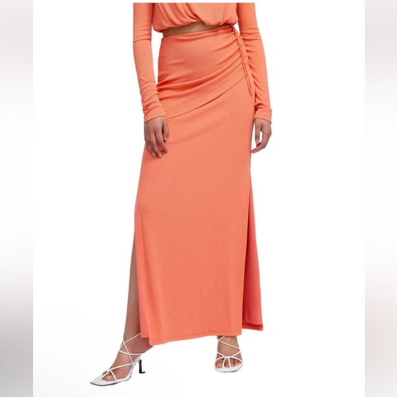 New! SIGNIFICANT OTHER 🍉 Marie Skirt in Watermelon Sz 2 NWT! - Picture 4 of 5